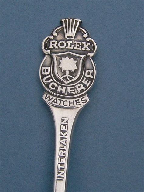 rolex spoon bucherer of switzerland value - Rolex Bucherer interlaken spoon.